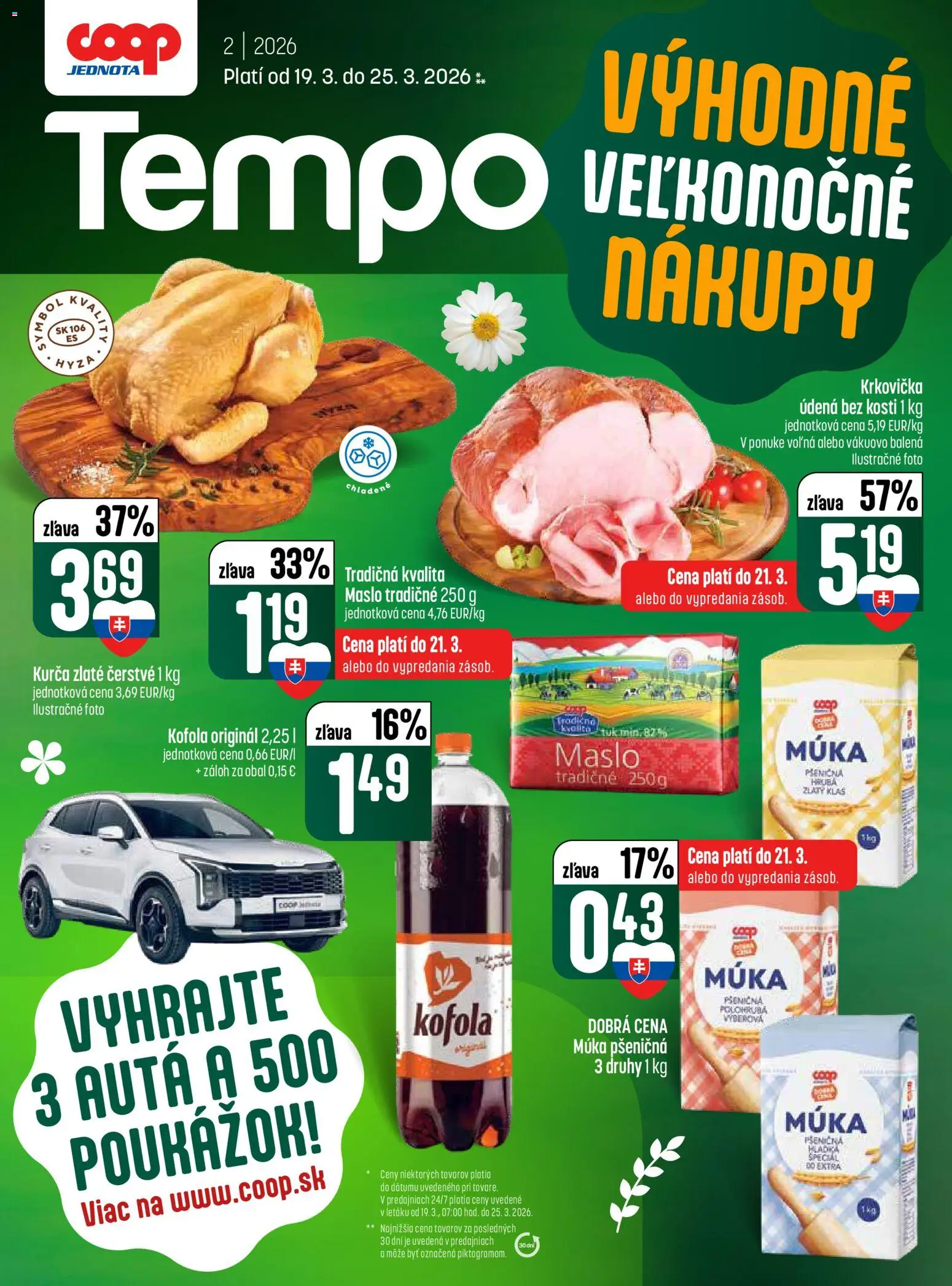 Náhľad COOP Jednota letáku platného od 19.03.2026