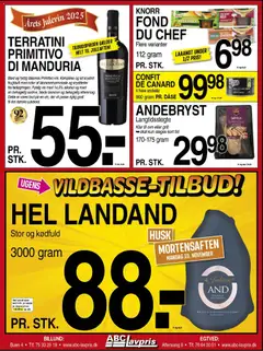 Eksempel på tilbudsavis Tilbudsavis fra butik Abc Lavpris gyldig fra 29/10/2025 | Side: 2
