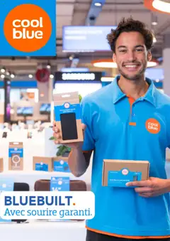 Prévisualisation de Folder / Publicité du magasin Coolblue formulaire valide 06/10/2025