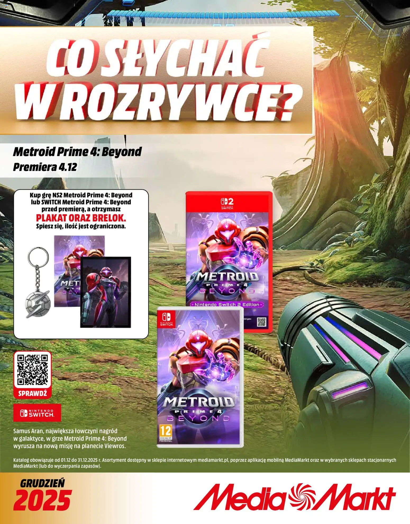 Pogląd gazetki "Promocje" ze sklepu Media Markt ważnej od 01.12.2025 - Nintendo Switch