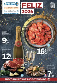 Pré-visualização do folheto da loja E.Leclerc válida a partir de 26/12/2025