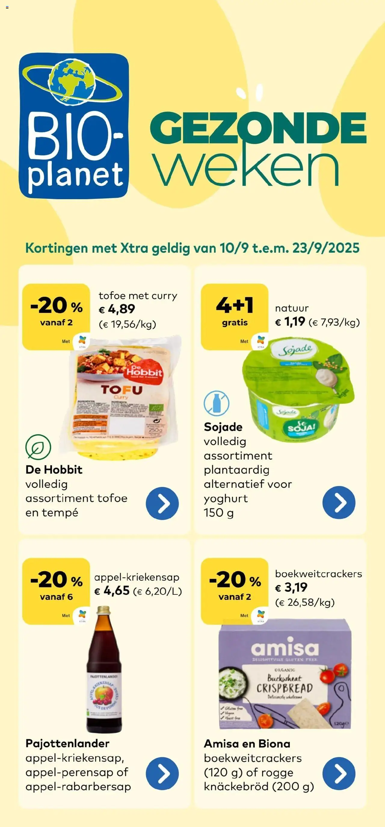 BioPlanet shop Folder geldig vanaf 10/09/2025 - Paginanummer 1
