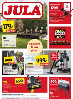 Forhåndsvis Kundeavis fra butikk Jula gyldig fra 19/03/2026