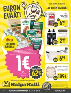 Kaupan Halpa Halli Halpa Halli tarjoukset esikatselu, voimassa 18/03/2026