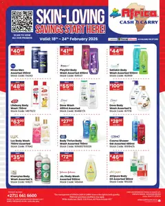 Preview of Africa Cash & Carry flyer valid from 18/02/2026