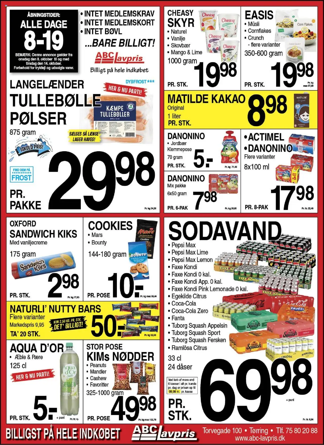 Abc Lavpris tilbudsavis gyldig fra 08/10/2025 - side 1