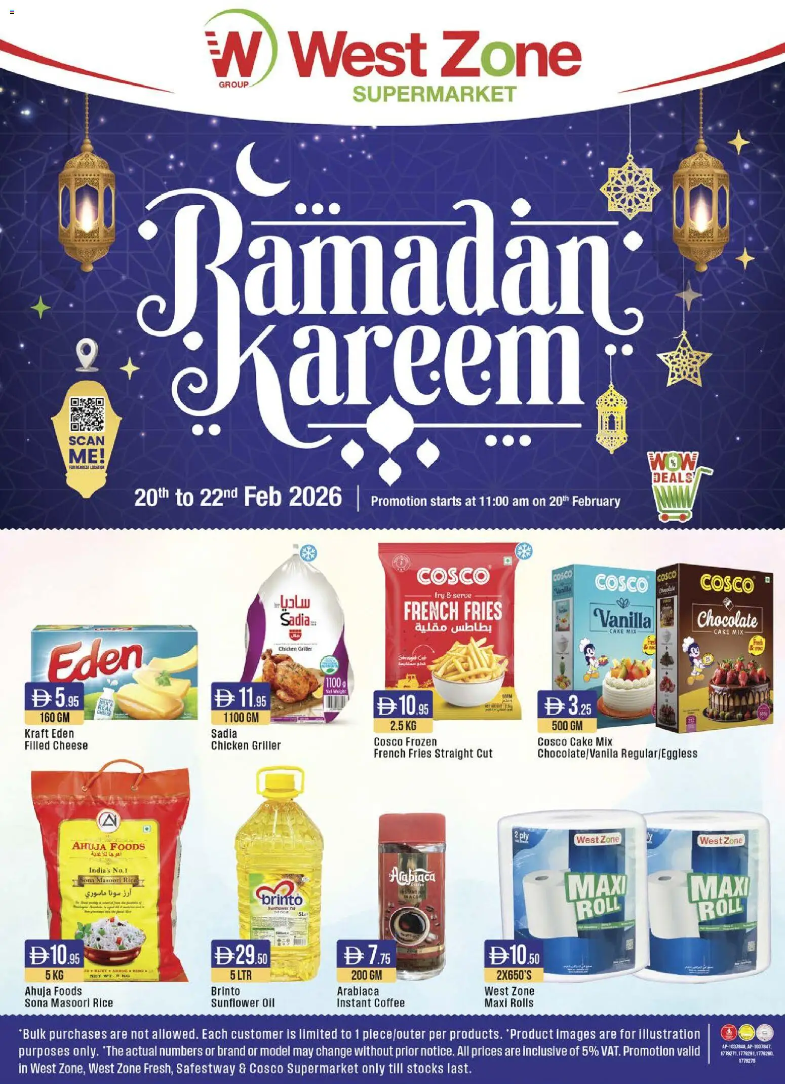 Preview of the catalogue Offers of store Westzone Supermarket valid from 20 Feb, 2026