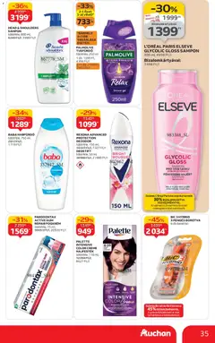 Auchan - Akciós újság Auchan megtekintése, amely érvényes 2025.11.06.-től | Oldal: 35