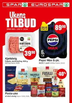 Forhåndsvis Kundeavis fra butikk Spar gyldig fra 26/01/2026