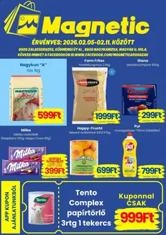 Magnetic - Akciós újság Magnetic megtekintése, amely érvényes 2026.01.05.-től