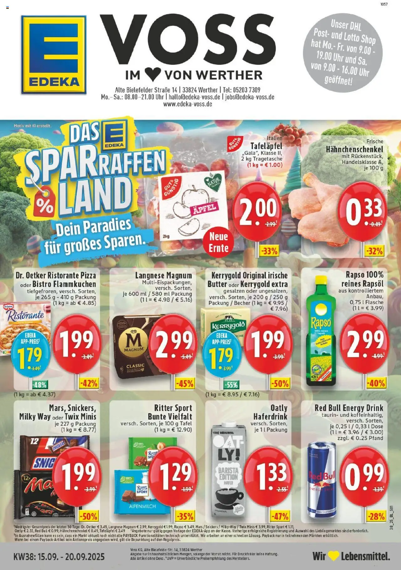 EDEKA Prospekt ab 14.09.2025 - Prospekt Werther Online