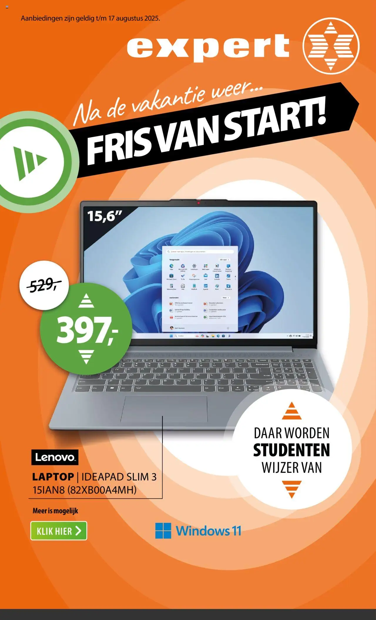 Expert shop Folder geldig vanaf 11-08-2025 - Paginanummer 1