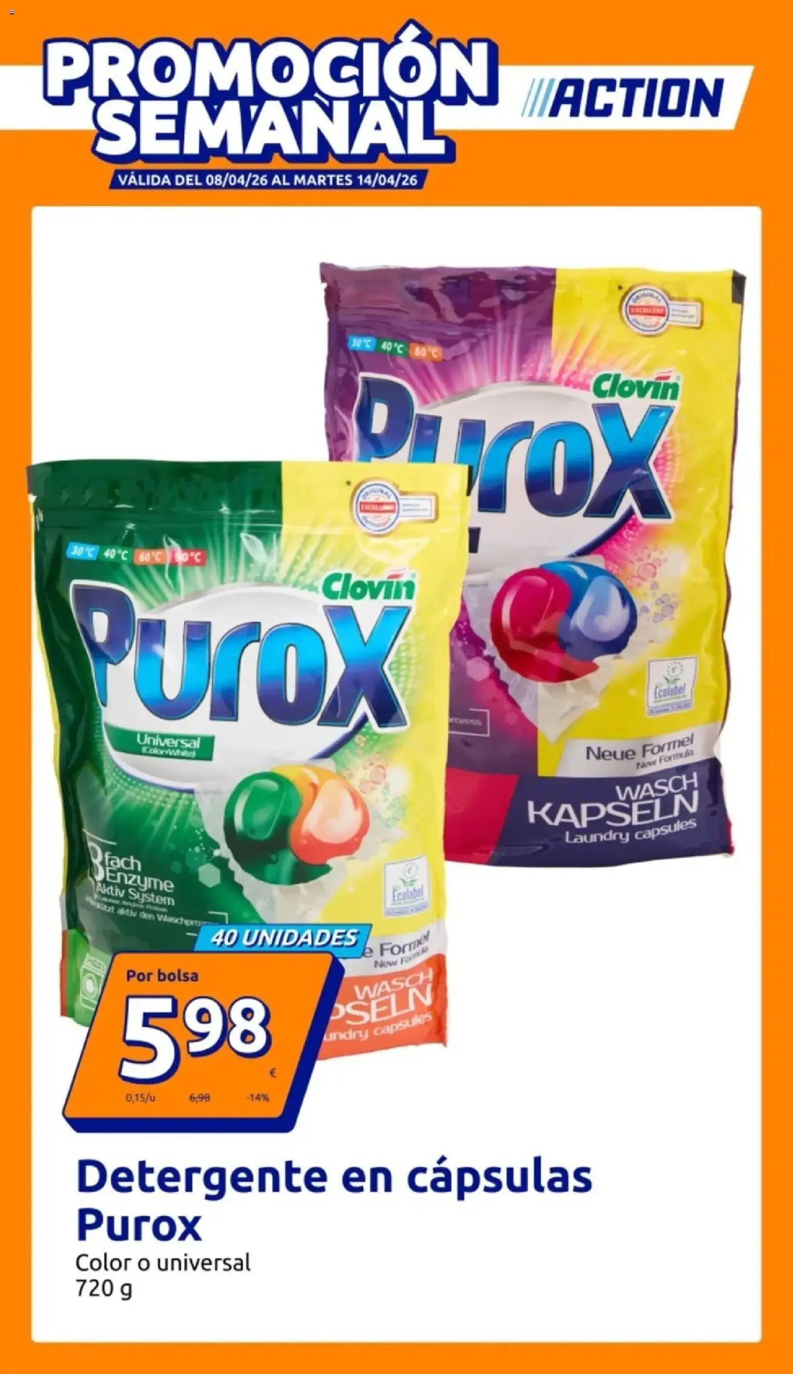 Vista previa del folleto de la tienda Action válido desde el 08/04/2026 