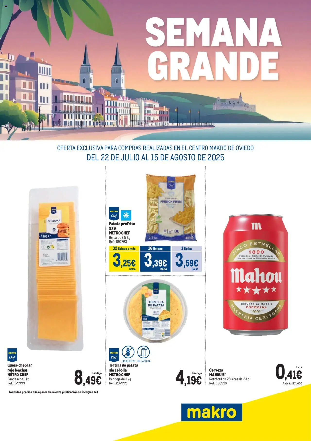 Makro Semana Grande Oviedo > 22/07 - 15/08/2025 > Ofertas