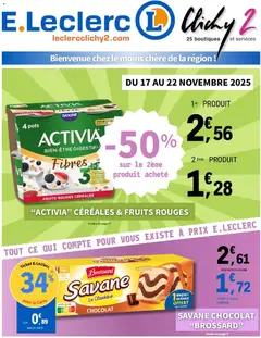Prévisualisation de Tout ce qui compte pour vous du magasin E.Leclerc formulaire valide 17/11/2025