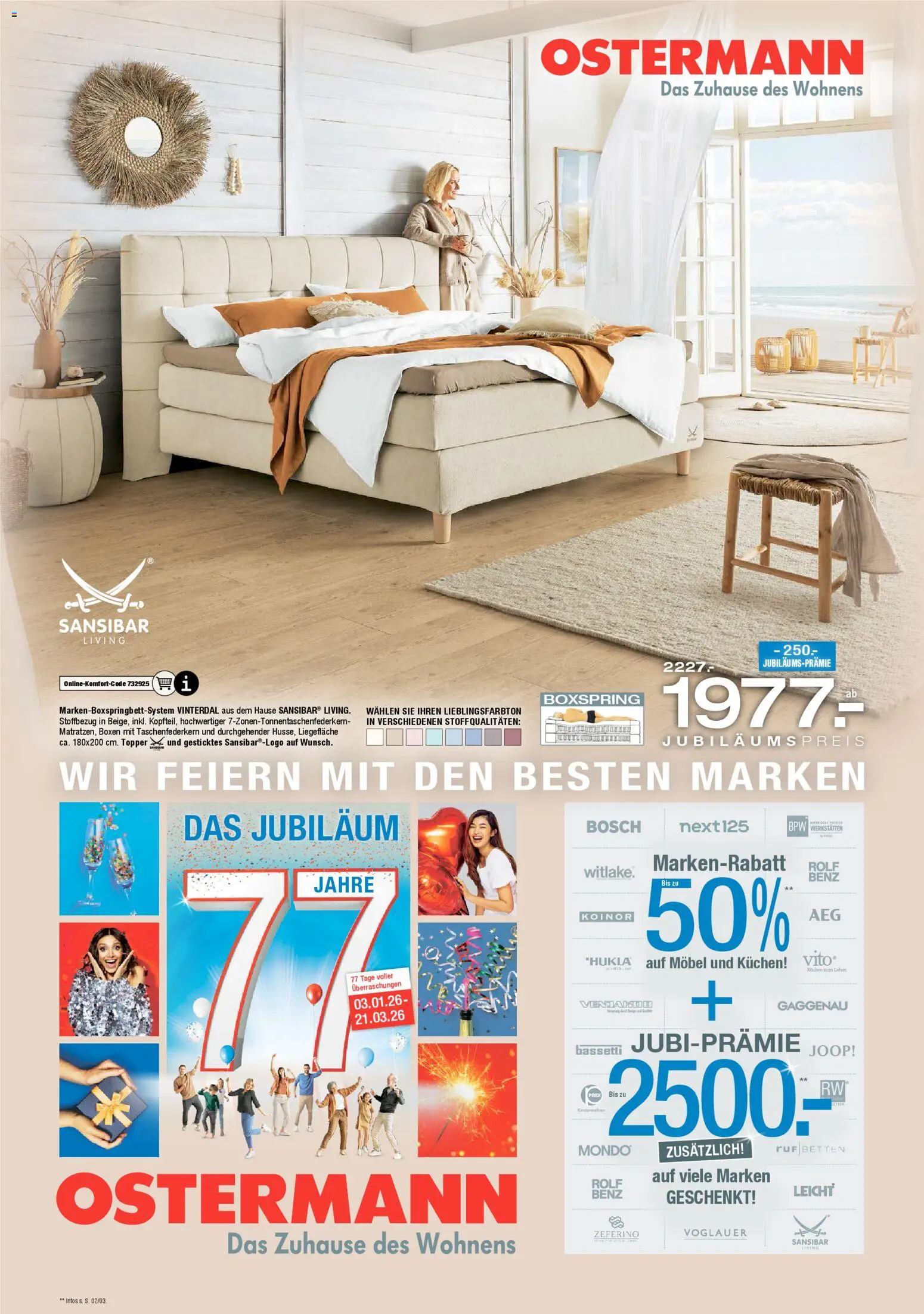 Vorschau von dem Prospekt des Geschäftes Ostermann, gültig ab dem 17.01.2026