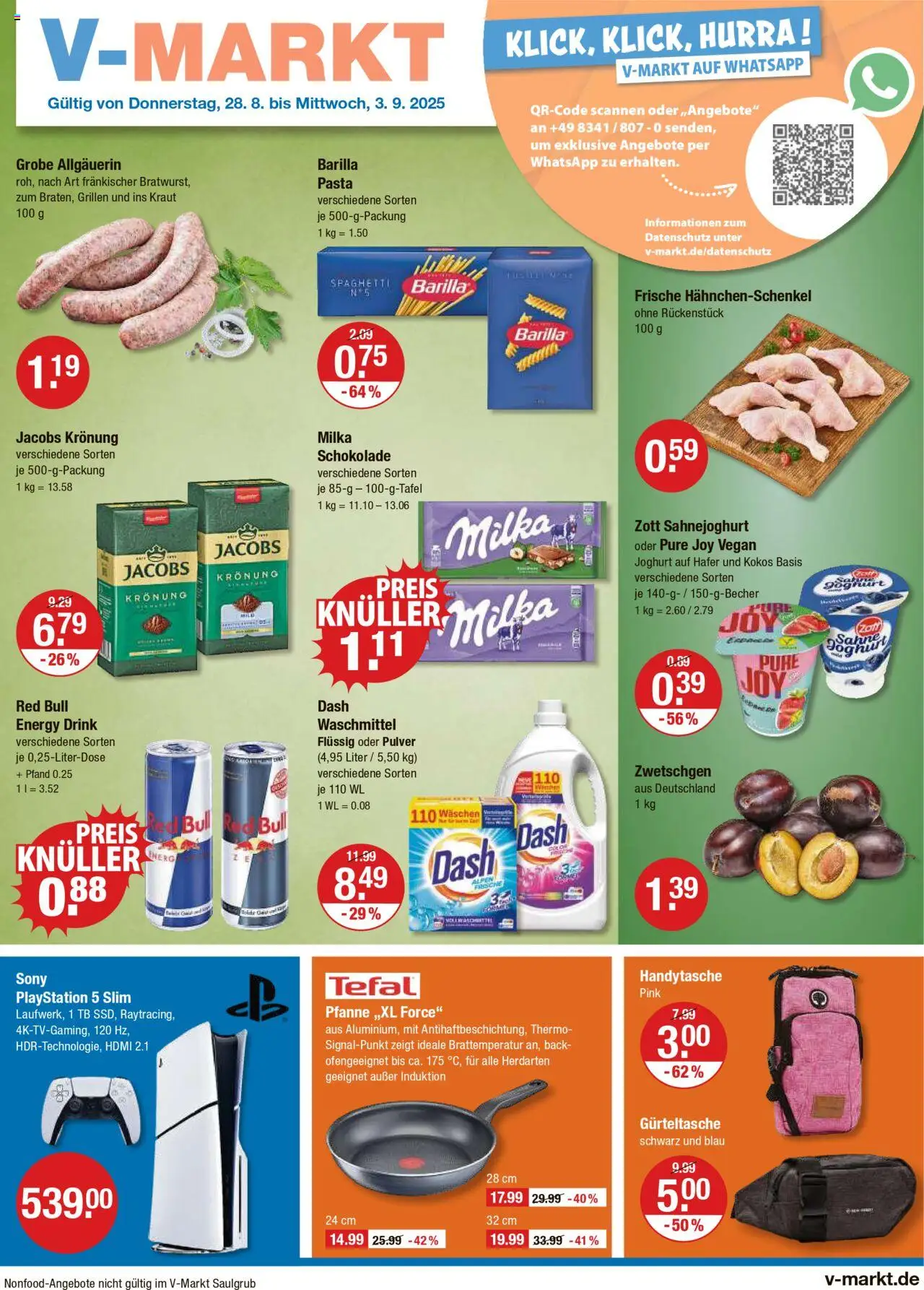 V-Markt Angebote (vom 28.08.2025) - Schwaben/Oberbayern