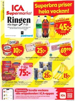 Förhandsgranska reklamblad Stockholm från butik ICA Supermarket gäller från 02/03/2026