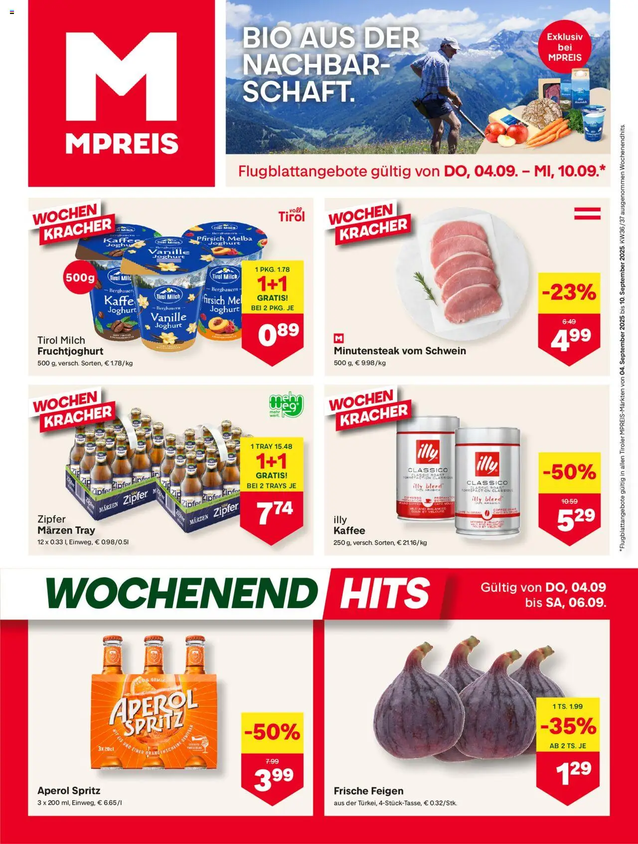  MPREIS Absam ab (04.09.2025 - 10.09.2025) - Seite 1