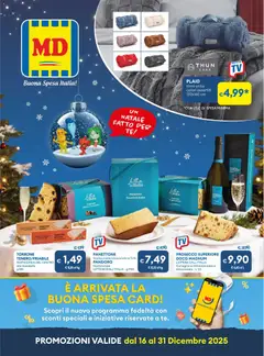 Anteprima dell'opuscolo Volantino Macerata dal negozio MD Discount valido da 16/12/2025