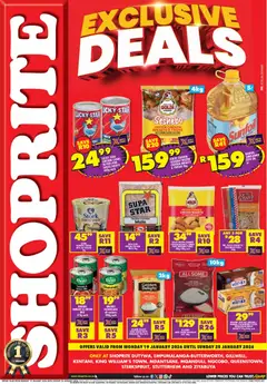 Preview of Shoprite flyer valid from 19/01/2026