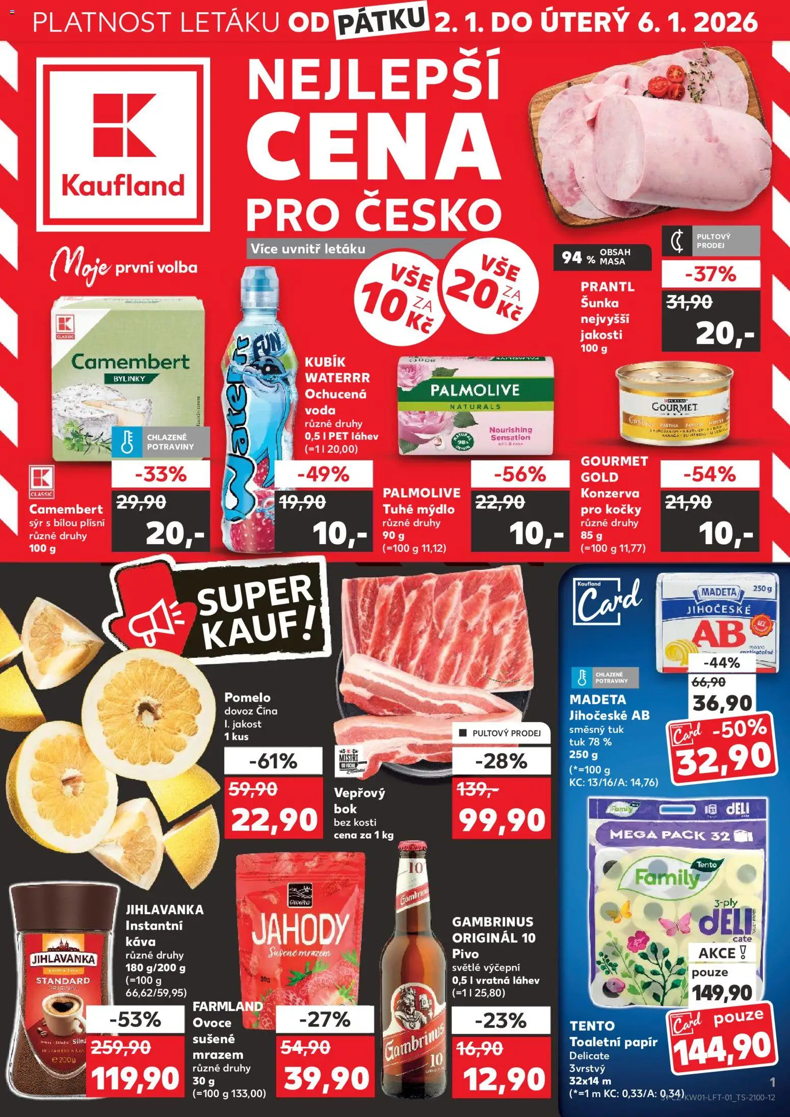 Náhled nabídky: Kaufland Leták - Brno platný od 02.01.2026