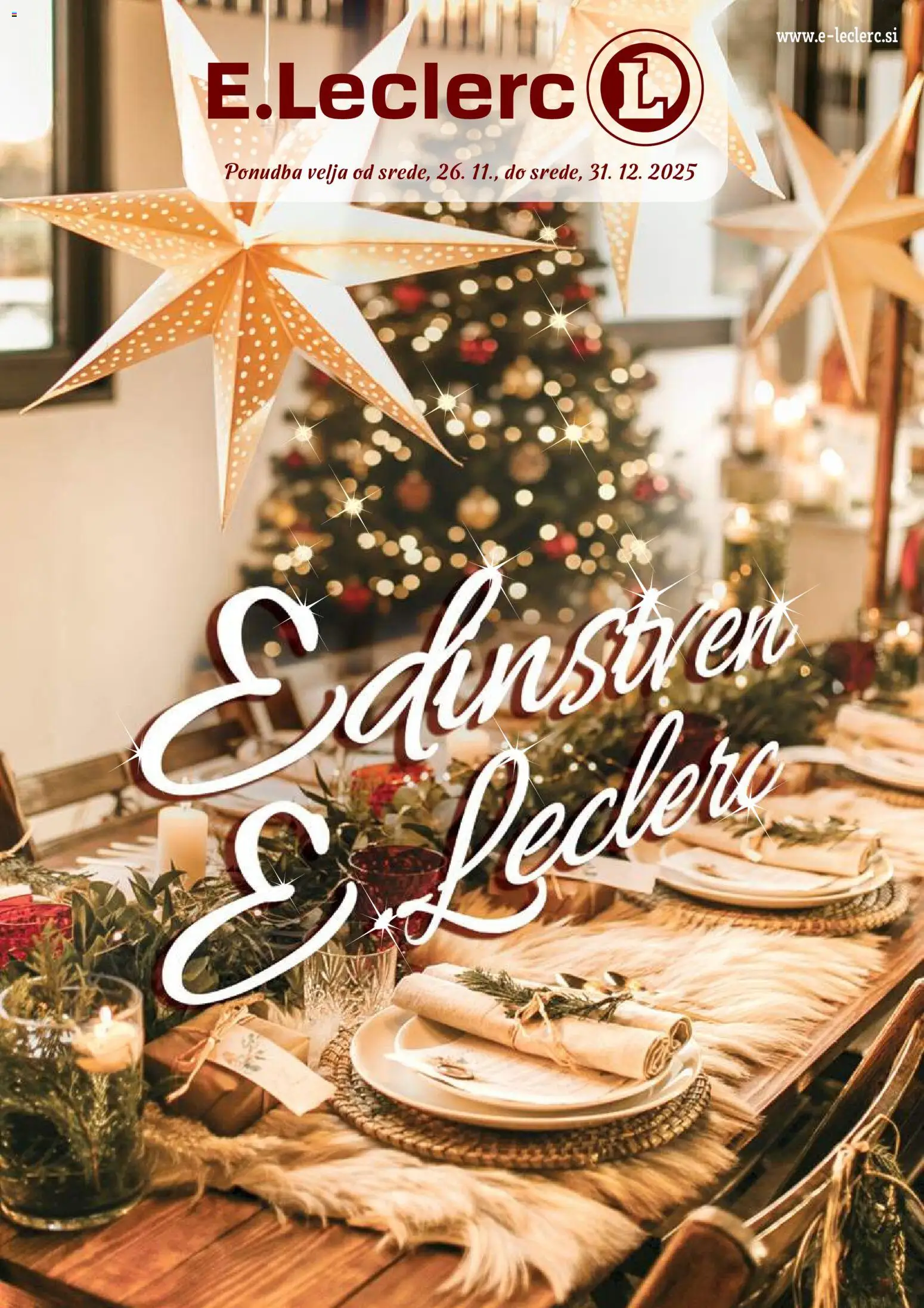 Predogled kataloga iz trgovine E.leclerc veljaven od 26.11.2025