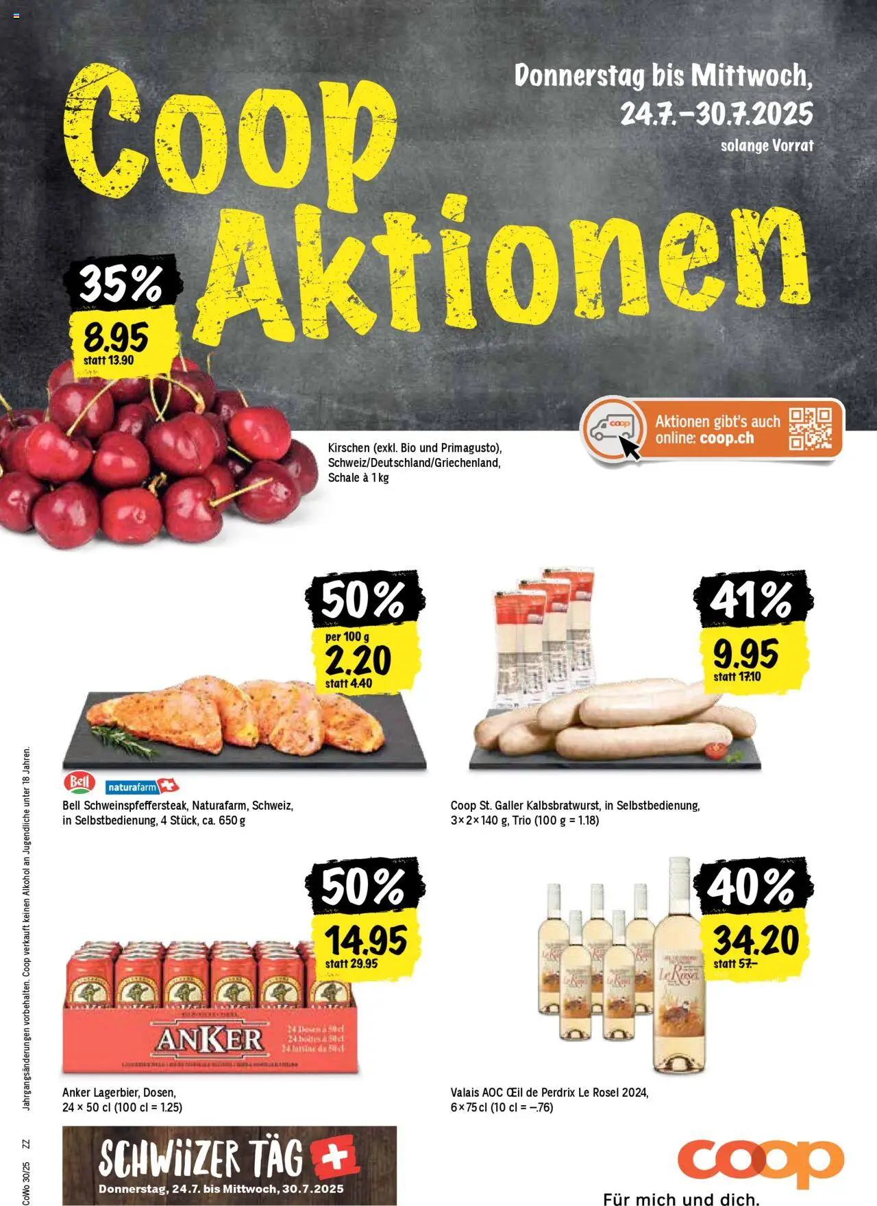 Coop Aktionen ab 24.07.2025 - Nächste woche - Seitennummer 1