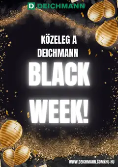 Deichmann - Black Friday értesítés megtekintése, amely érvényes 2025.11.19.-től