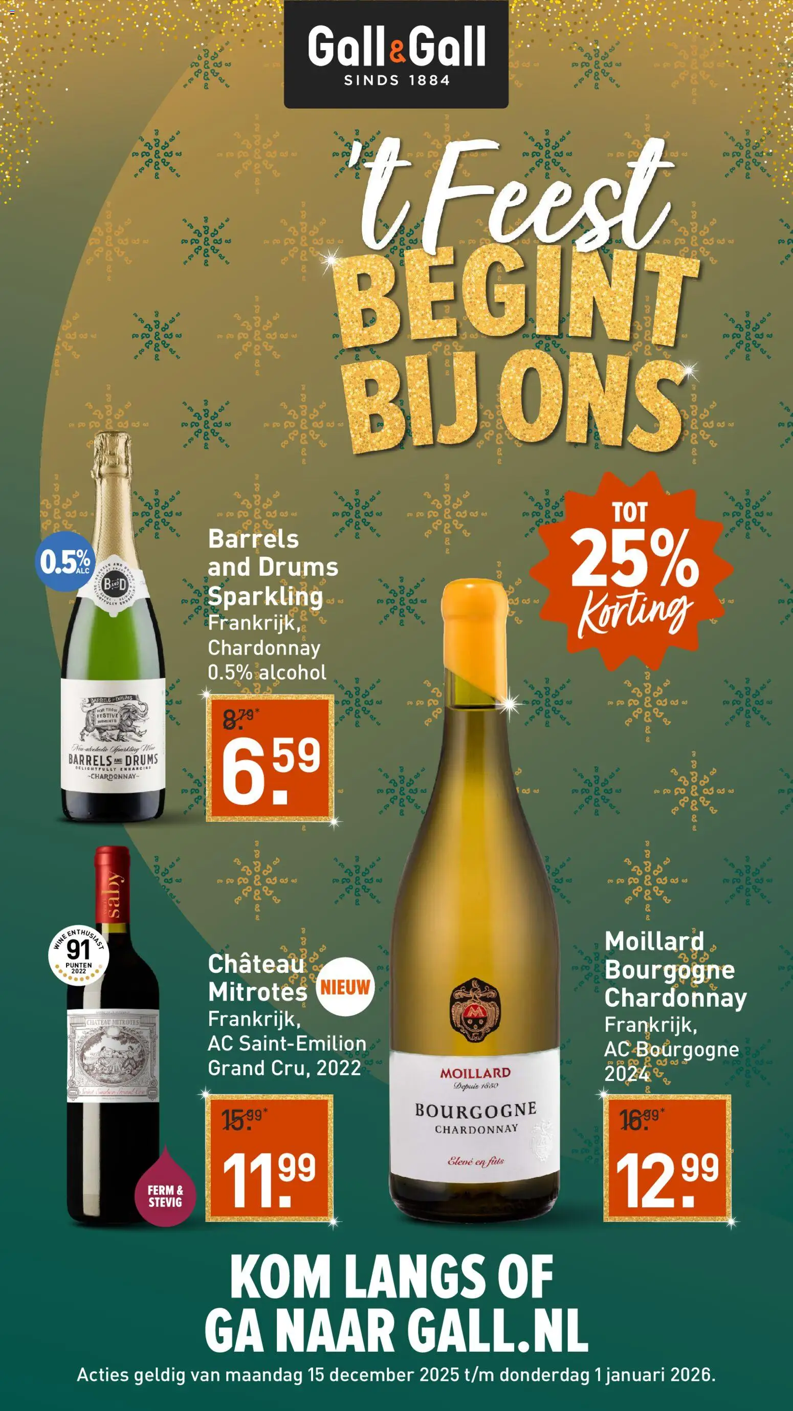 Voorbeeld van Folder van winkel Gall en Gall geldig vanaf 15-12-2025