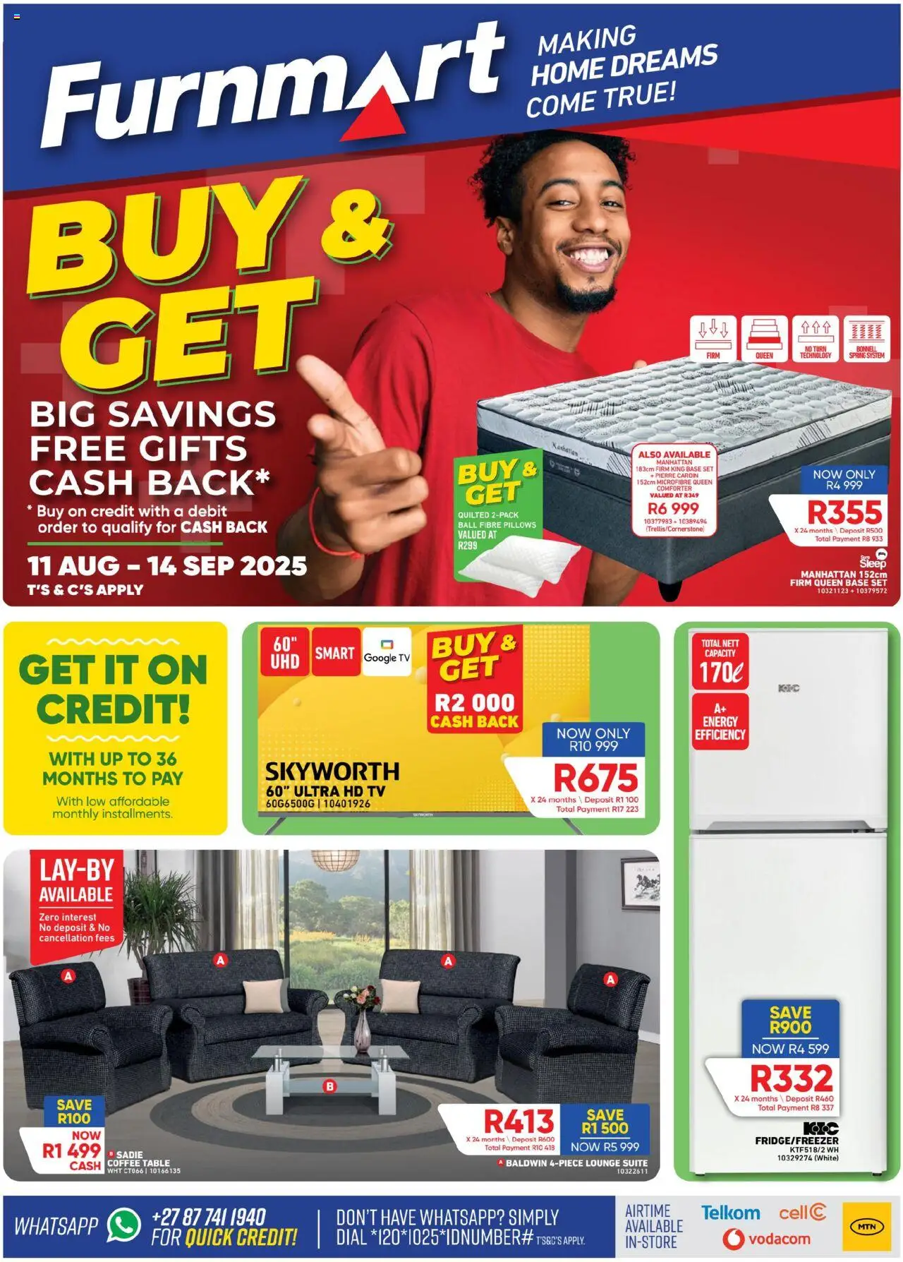 Furnmart Specials from 11/08 - 14/09/2025 > Promotions