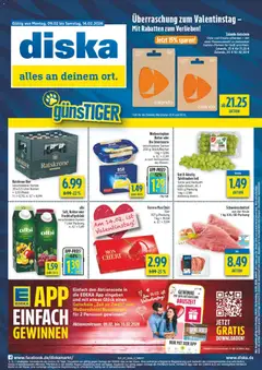 Vorschau von dem Prospekt des Geschäftes Diska, gültig ab dem 09.02.2026