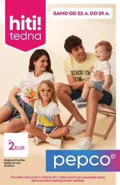 Predogled kataloga iz trgovine Pepco veljaven od 23.04.2026