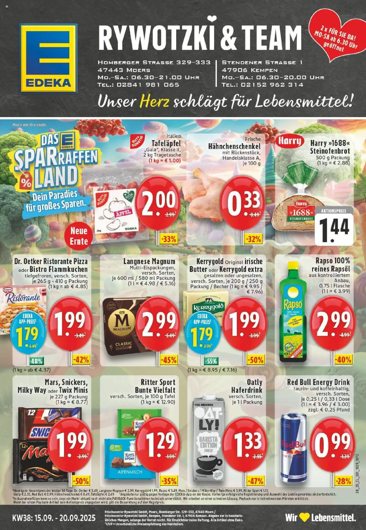 EDEKA Prospekt ab 14.09.2025 - Prospekt Moers Online