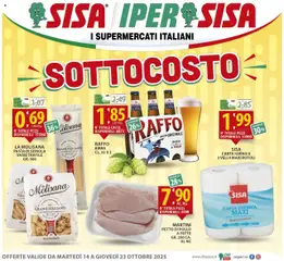 Anteprima dell'opuscolo Attuale volantino dal negozio SISA valido da 14/10/2025