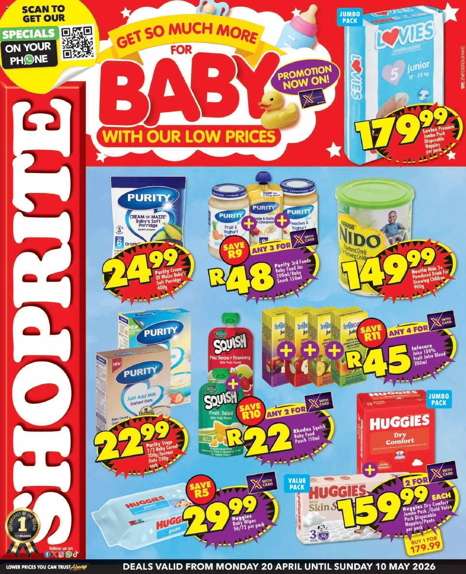 Preview of Shoprite flyer valid from 20/04/2026
