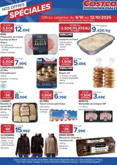 Prévisualisation de Catalogue nos offres spéciales du magasin Costco formulaire valide 09/10/2025