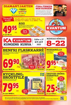 Förhandsgranska reklamblad Kungens Kurva från butik ICA Kvantum gäller från 08/09/2025