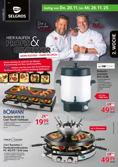 Vorschau von dem Prospekt des Geschäftes Selgros, gültig ab dem 20.11.2025