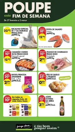 Pré-visualização do folheto da loja Pingo Doce válida a partir de 27/02/2026