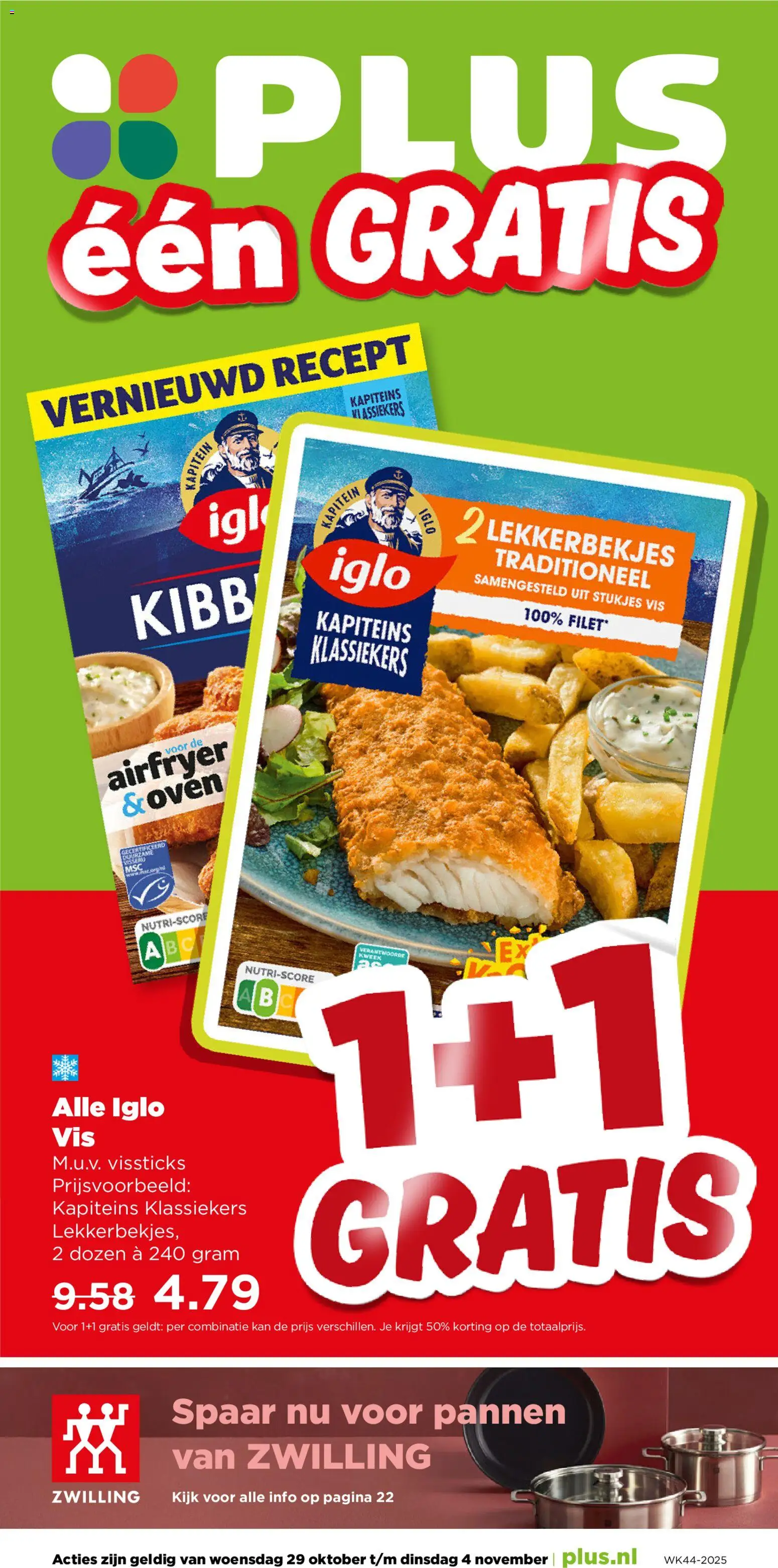 Plus shop Folder week 44 geldig vanaf 29-10-2025 - Paginanummer 1