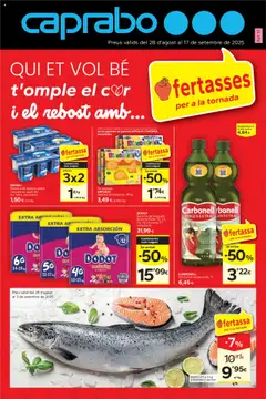 Vista previa del folleto de la tienda Caprabo válido desde el 28/08/2025 