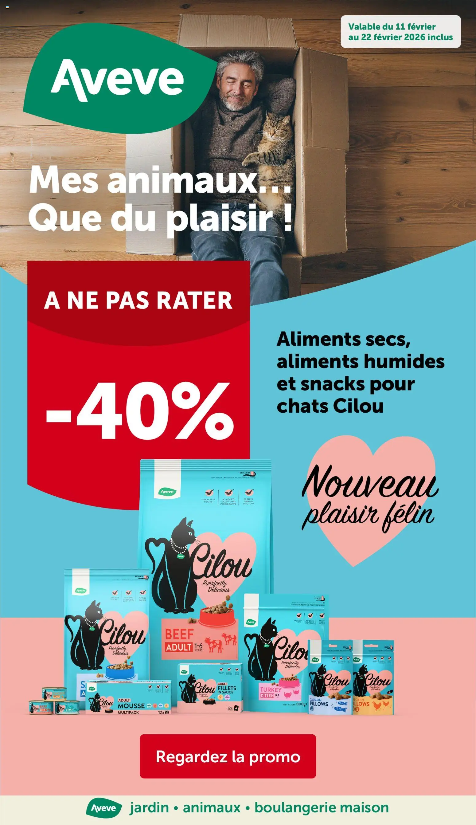 Voorbeeld van Publicité van winkel Aveve geldig vanaf 11/02/2026