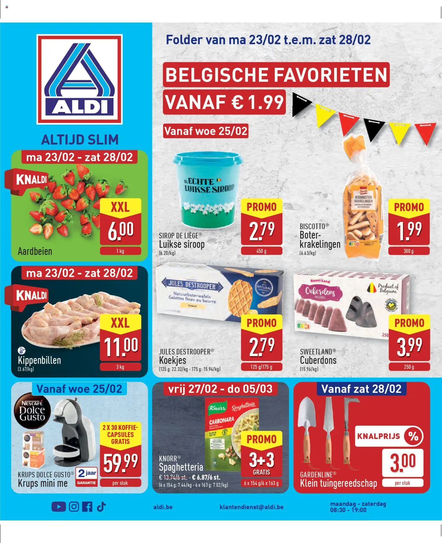 Voorbeeld van Folder week 9 van winkel Aldi geldig vanaf 23/02/2026
