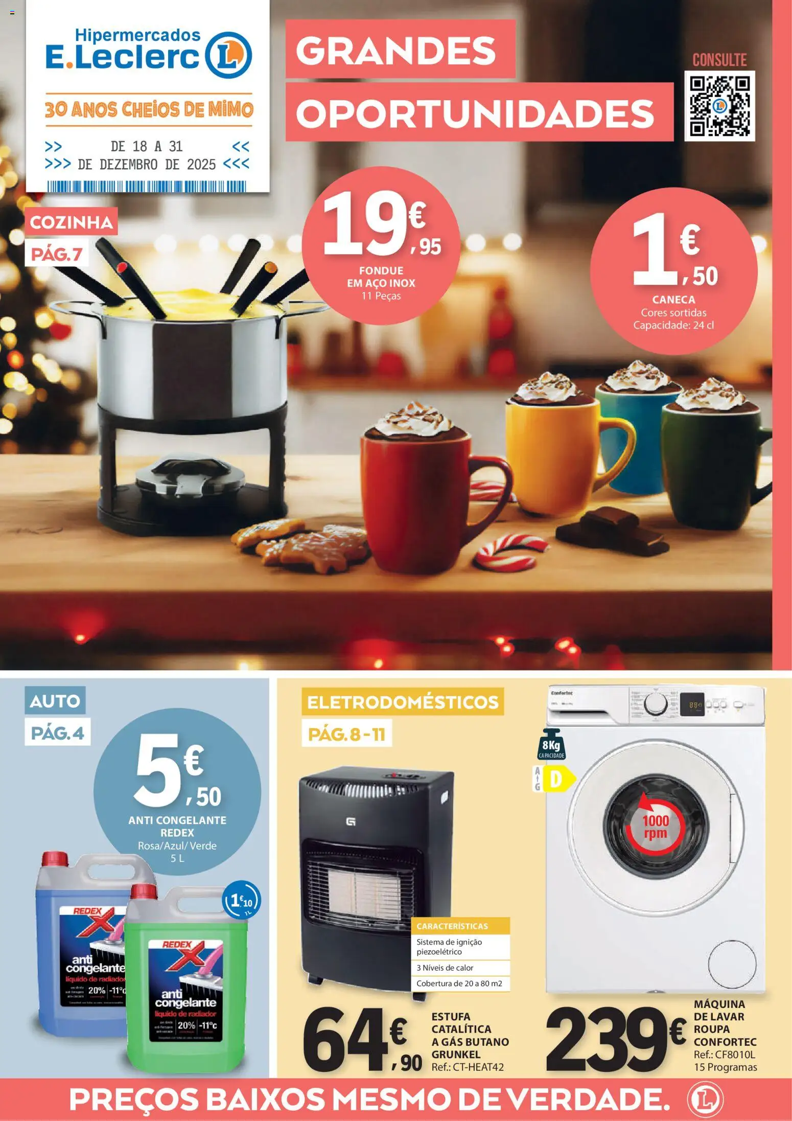 Pré-visualização do folheto da loja E.Leclerc válida a partir de 18/12/2025