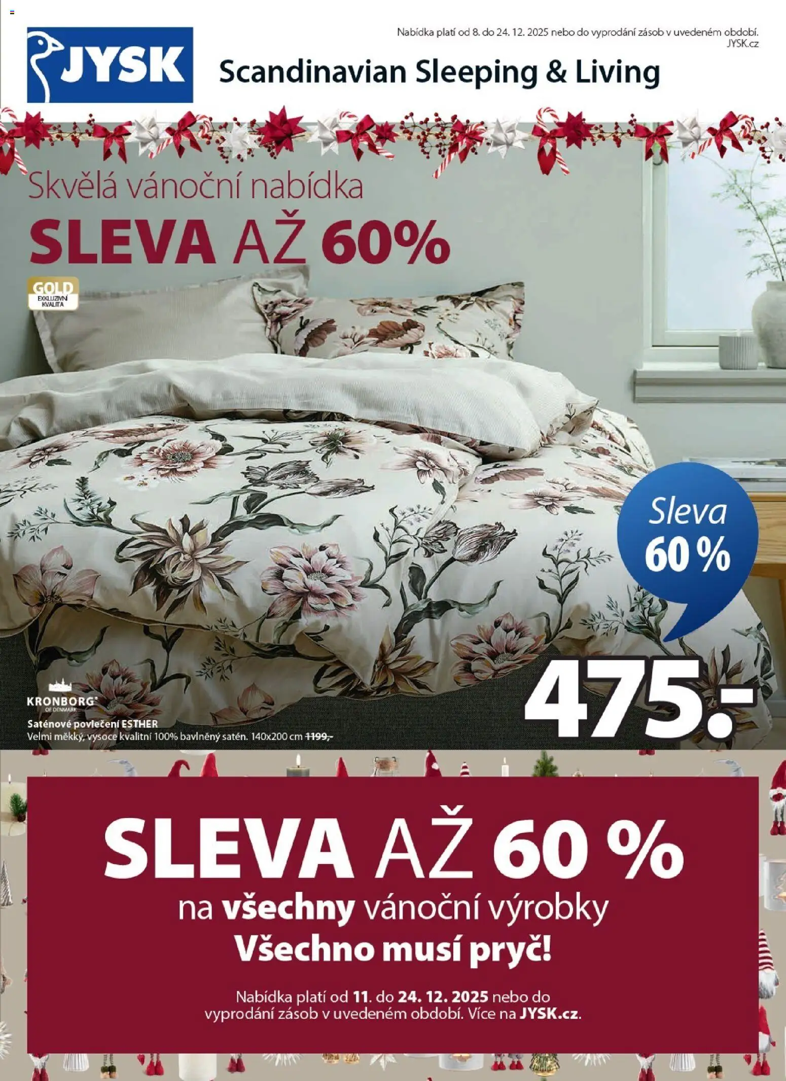 Náhled nabídky: JYSK Leták - Sleva platný od 11.12.2025