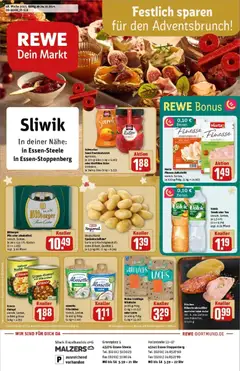 Vorschau von dem Prospekt des Geschäftes Rewe, gültig ab dem 23.11.2025