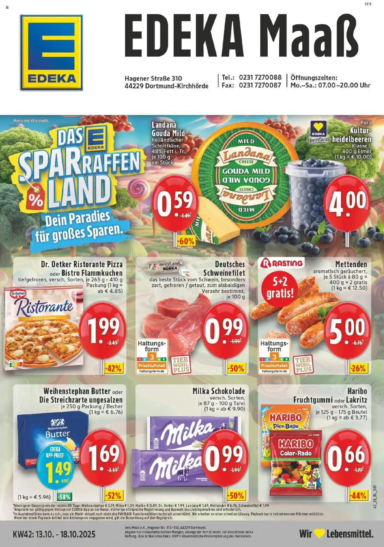 EDEKA Prospekt ab 13.10.2025 - Prospekt Dortmund Online
