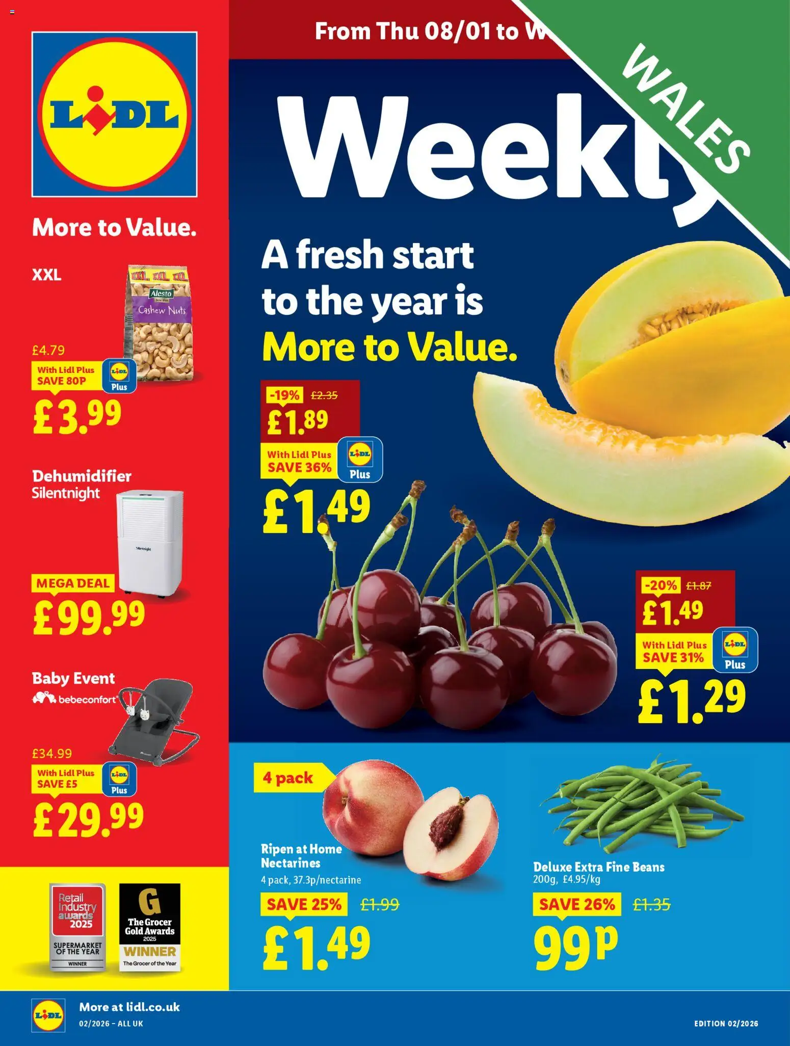 Preview of Lidl Lidl Weekly Wales valid from 08/01/2026