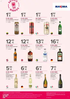 MAXIMA parduotuvės leidinio Leidinys - Skonių dienos galiojančio nuo 2026.01.22 peržiūra
